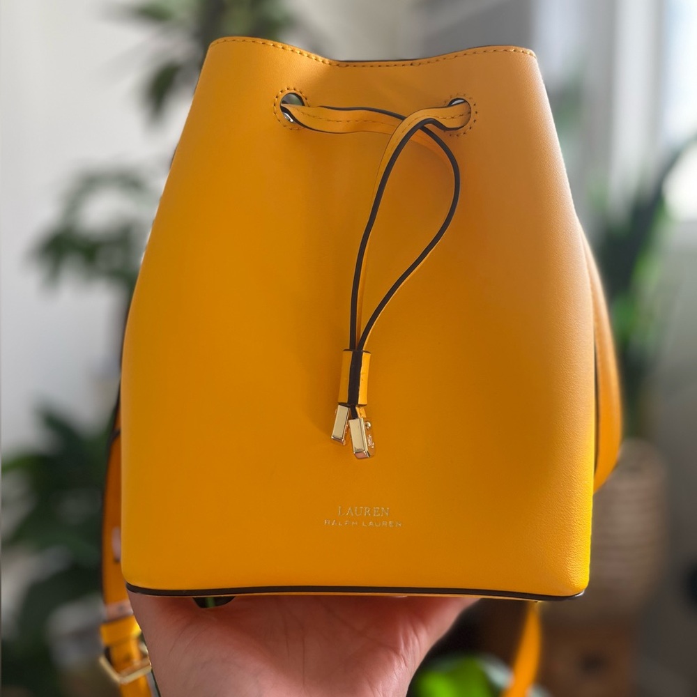 Brand New, Never Been Used RALPH LAUREN DRAWSTRING PURSE